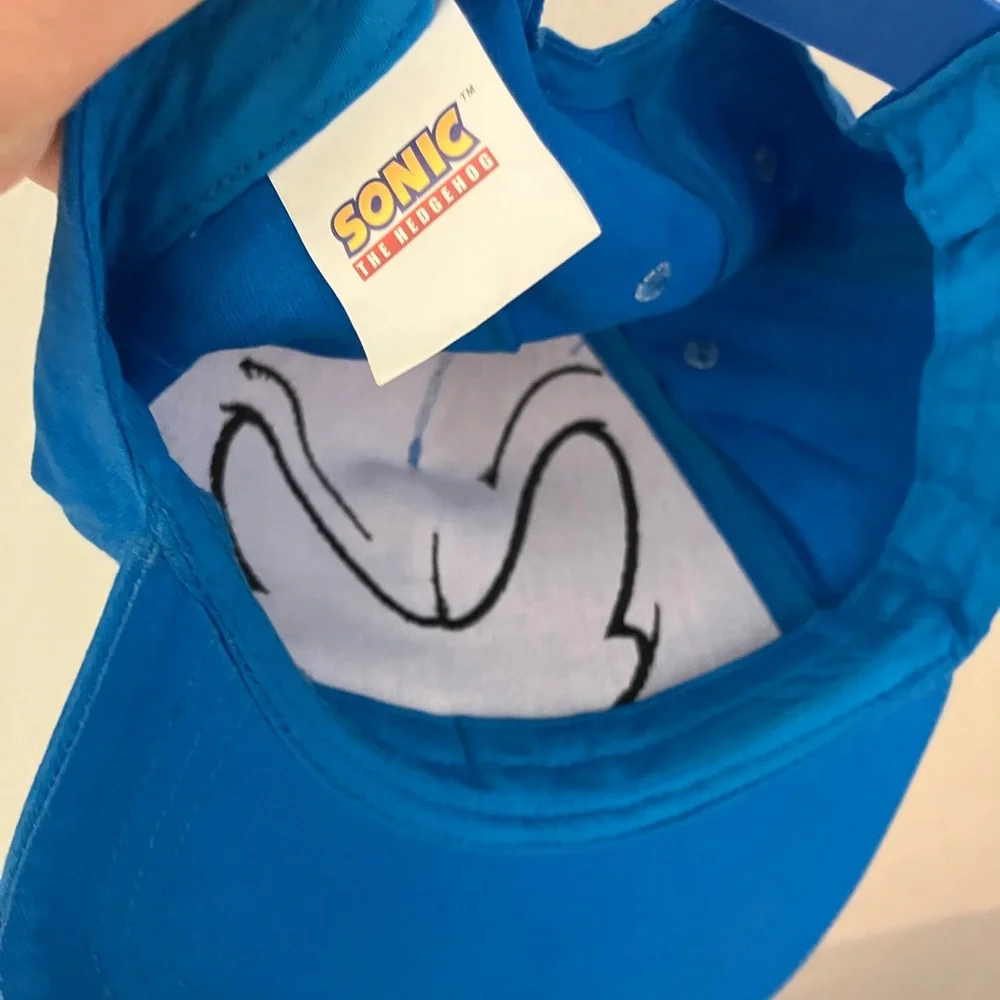 Sonic the Hedgehog Blue Baseball Cap